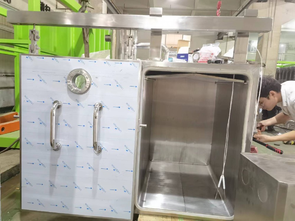 梅州预制菜项目，客户量身定制处理量100公斤熟食真空冷鲜机即将交付。