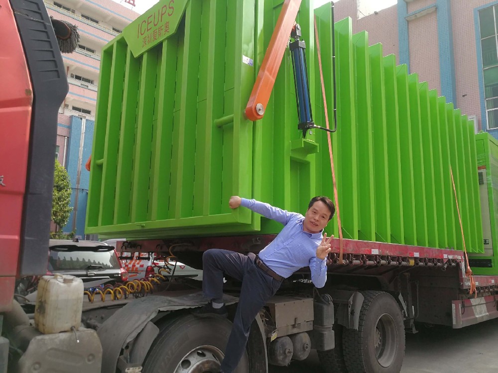 墨西哥客户定制型，处理量18卡板的全球超大型果蔬真空预冷机发货现场。